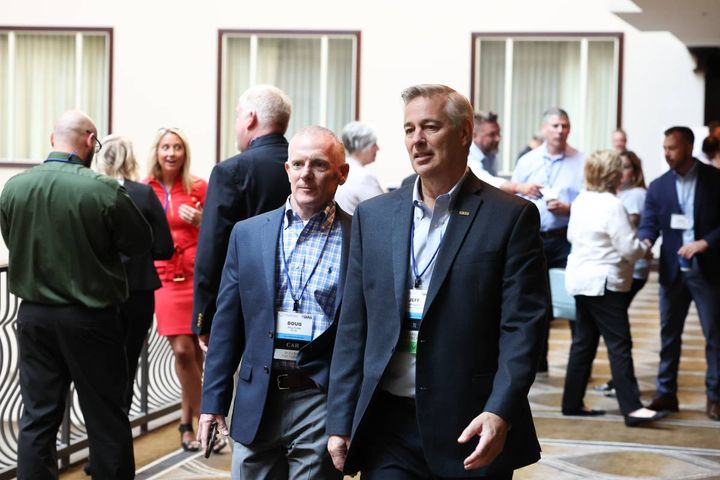 IARA Vice President Doug Turner and President Jeff Bescher promoted the ACT program during the IARA’s annual Summer Roundtable in Nashville, Tennessee, Aug. 16-18, 2022. - Photo: IARA